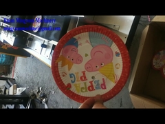 Nova máquina de pratos de papel mecânica de novo design de alta velocidade, 50 a 60 peças por minuto