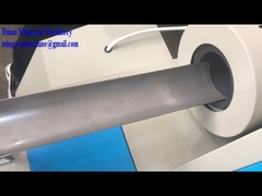 Teste de funcionamento da máquina de bandeja de bolo de papel para cliente da Colômbia